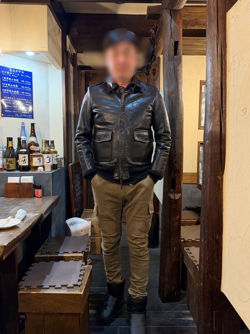 VISVIM エルドメンドレフレザージャケット　A-2 M(L相当) 美品
