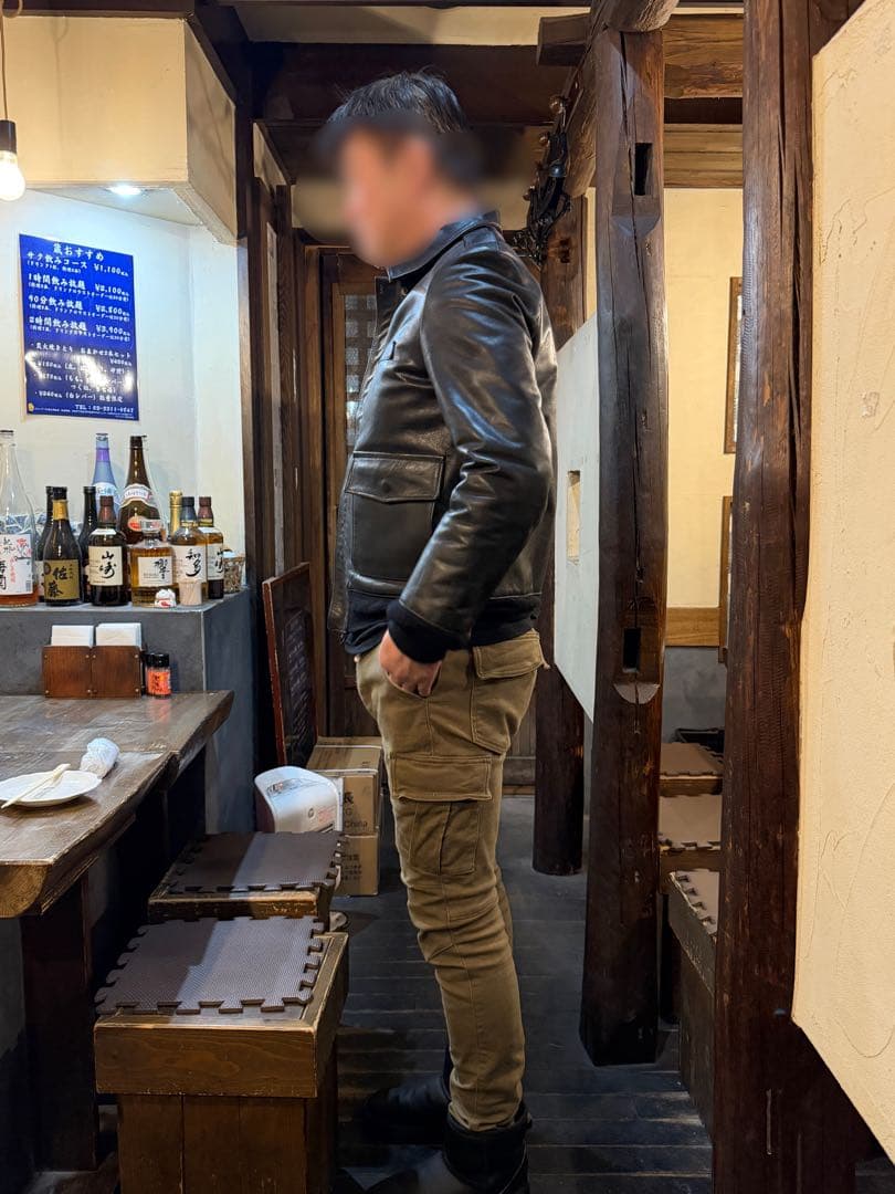 VISVIM エルドメンドレフレザージャケット　A-2 M(L相当) 美品