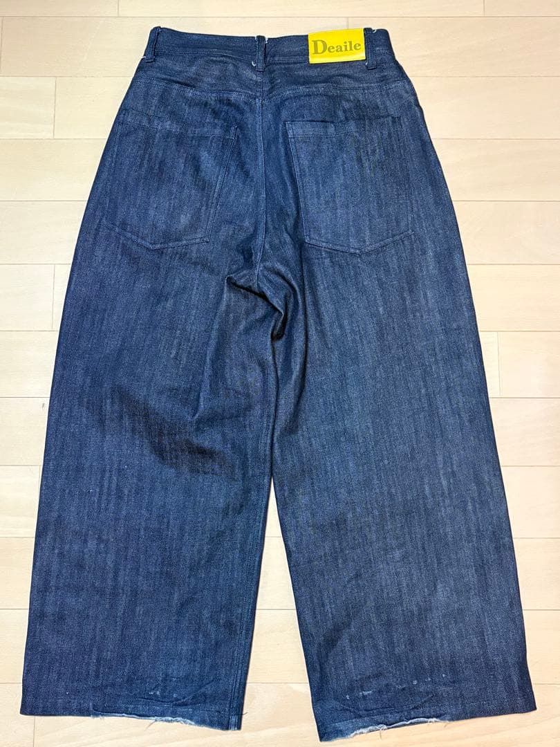 deaile Rigid Baggy Denim リジットバギーデニムM