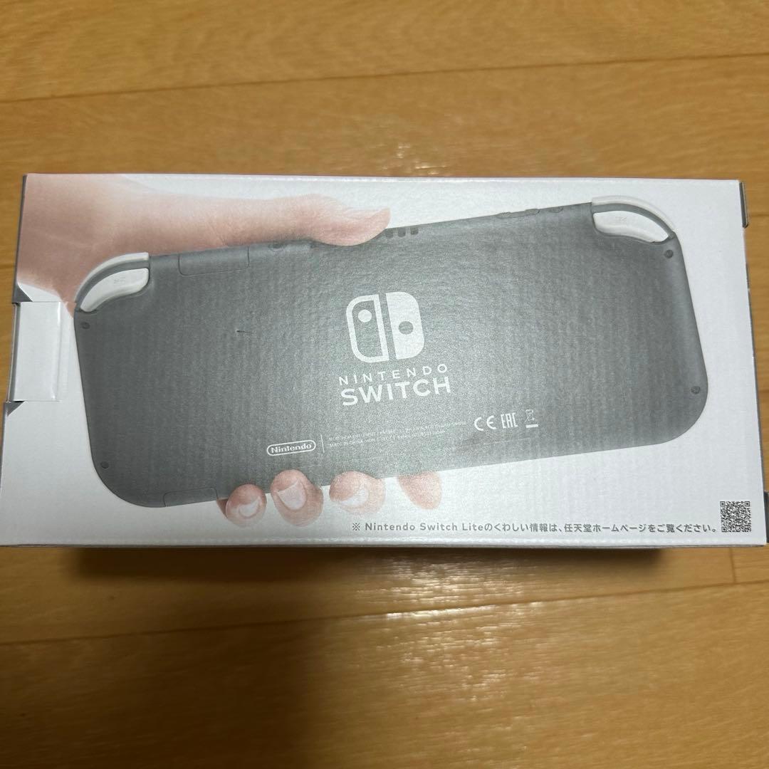 Nintendo Switch Lite グレー　新品、未使用