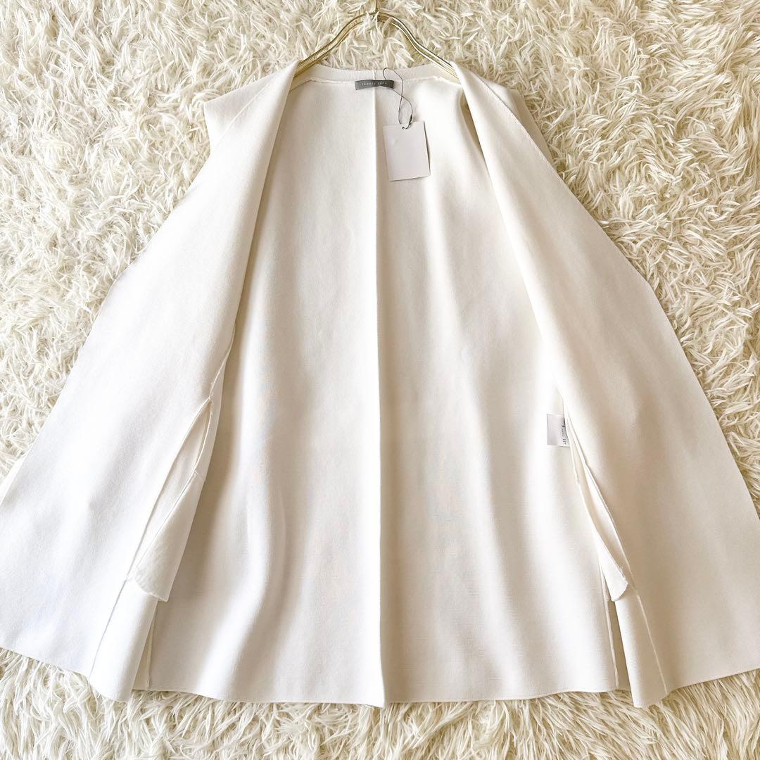 未使用タグ付✨24SS セオリー GRACIE FULTON コットンジレ 白
