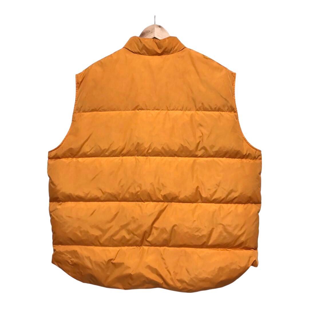 WOOLRICH ウールリッチ　ダウンベスト　ワッペンロゴ　イエロー　2XL