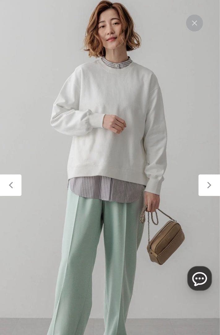 23区　CANCLINI バンドカラー シャツ2025　新品
