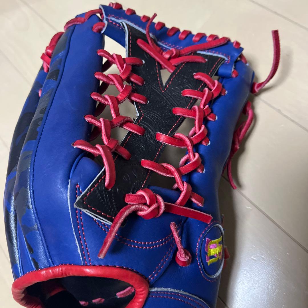 軟式用　外野手用 オーダーグローブ　ノーブランド