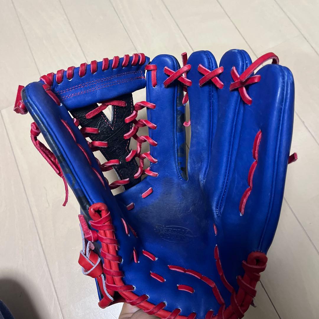 軟式用　外野手用 オーダーグローブ　ノーブランド