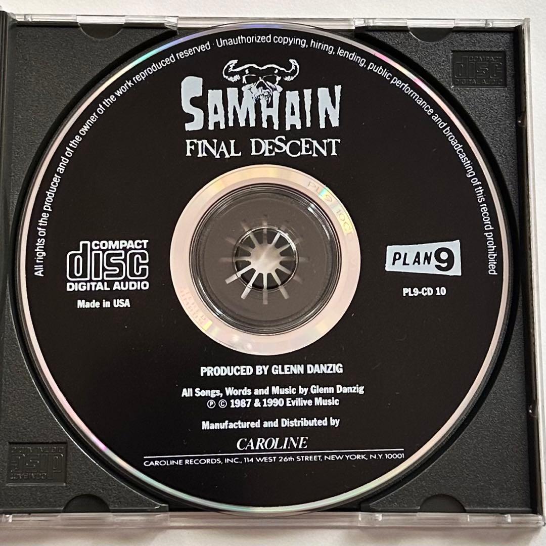 SAMHAIN Final Descent CD PLAN9 美品！サムヘイン