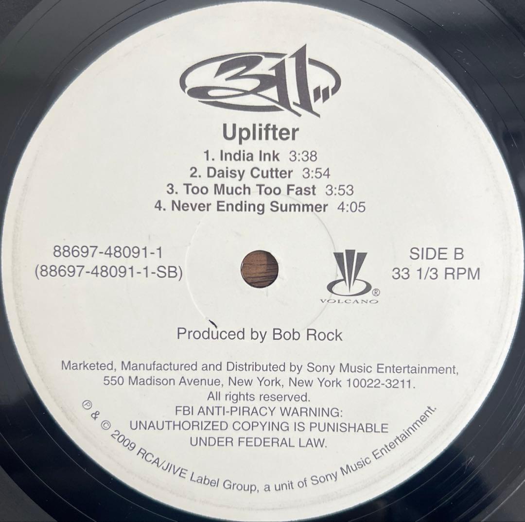 【2LP/US盤】311 / UPLIFTER