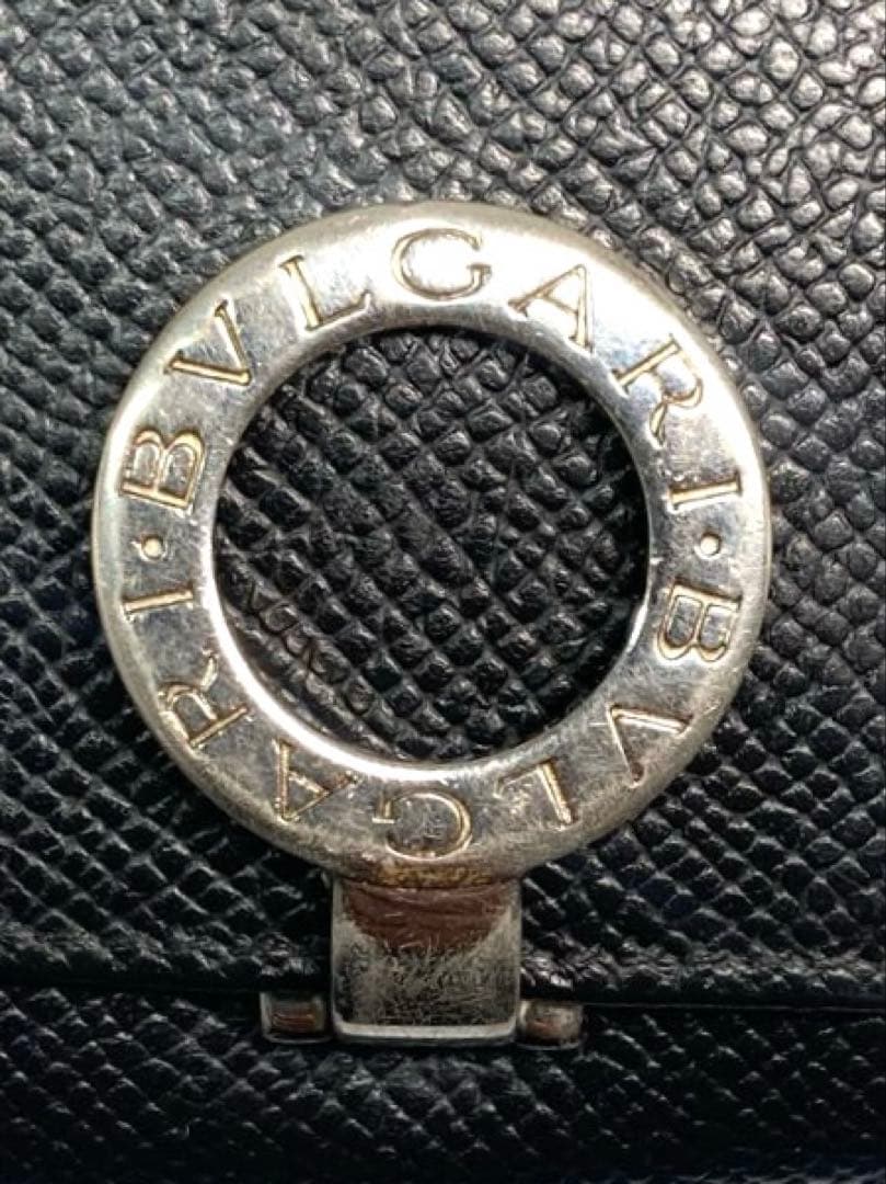 BVLGARI ブルガリ　ブルガリ　ブルガリ　レザー　6連キーケース　ブラック