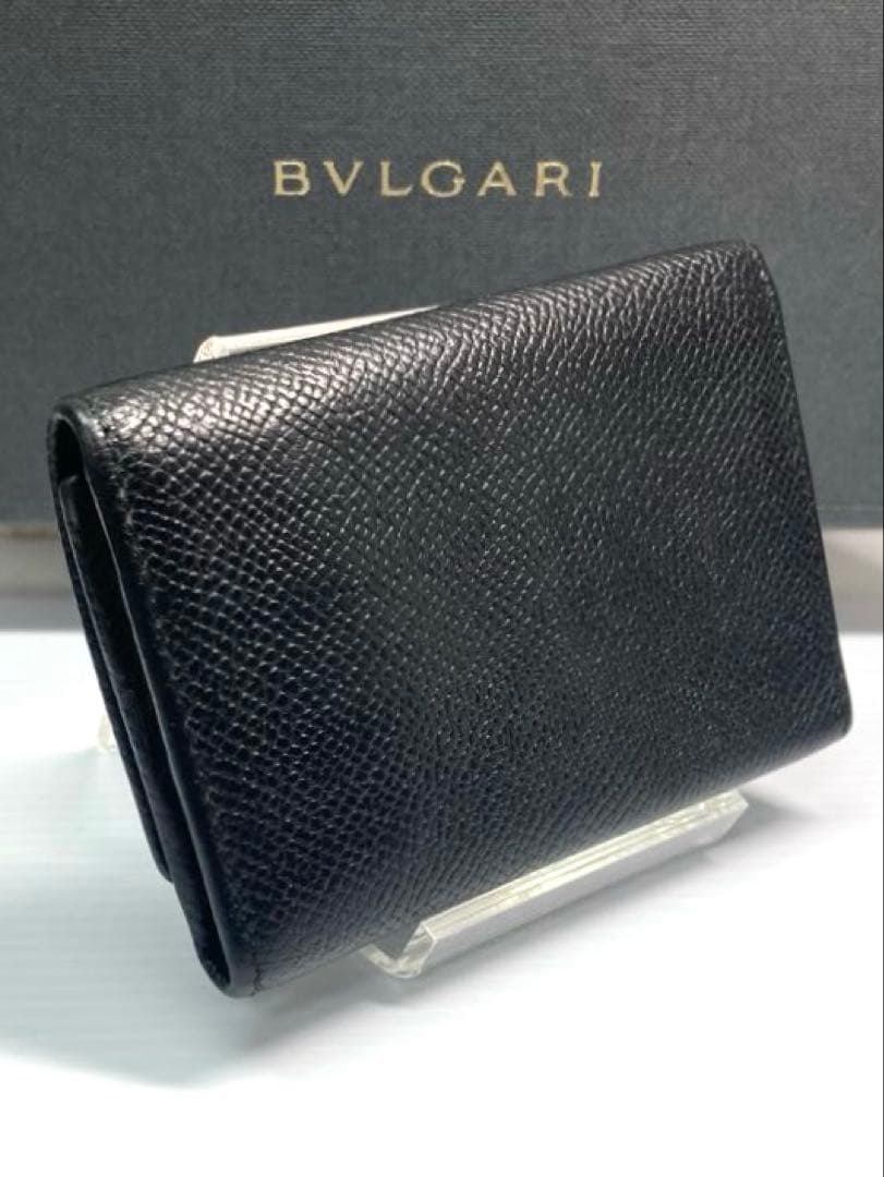 BVLGARI ブルガリ　ブルガリ　ブルガリ　レザー　6連キーケース　ブラック