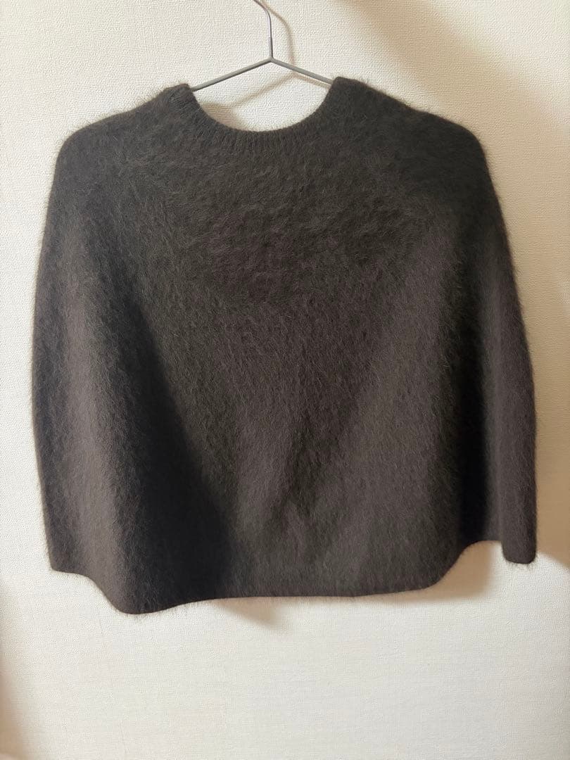 BEARDSLEY ファーニットポンチョ