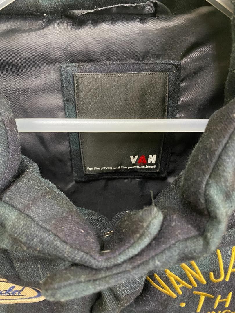 VAN JACKET ブラックウォッチ ダウンベスト