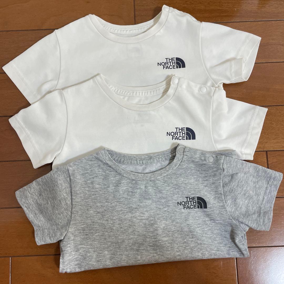 ノースフェイスキッズ90◆美品Tシャツ