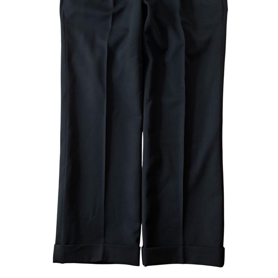 スーツ 50s vintage talon wide 2tuck slacks BLK