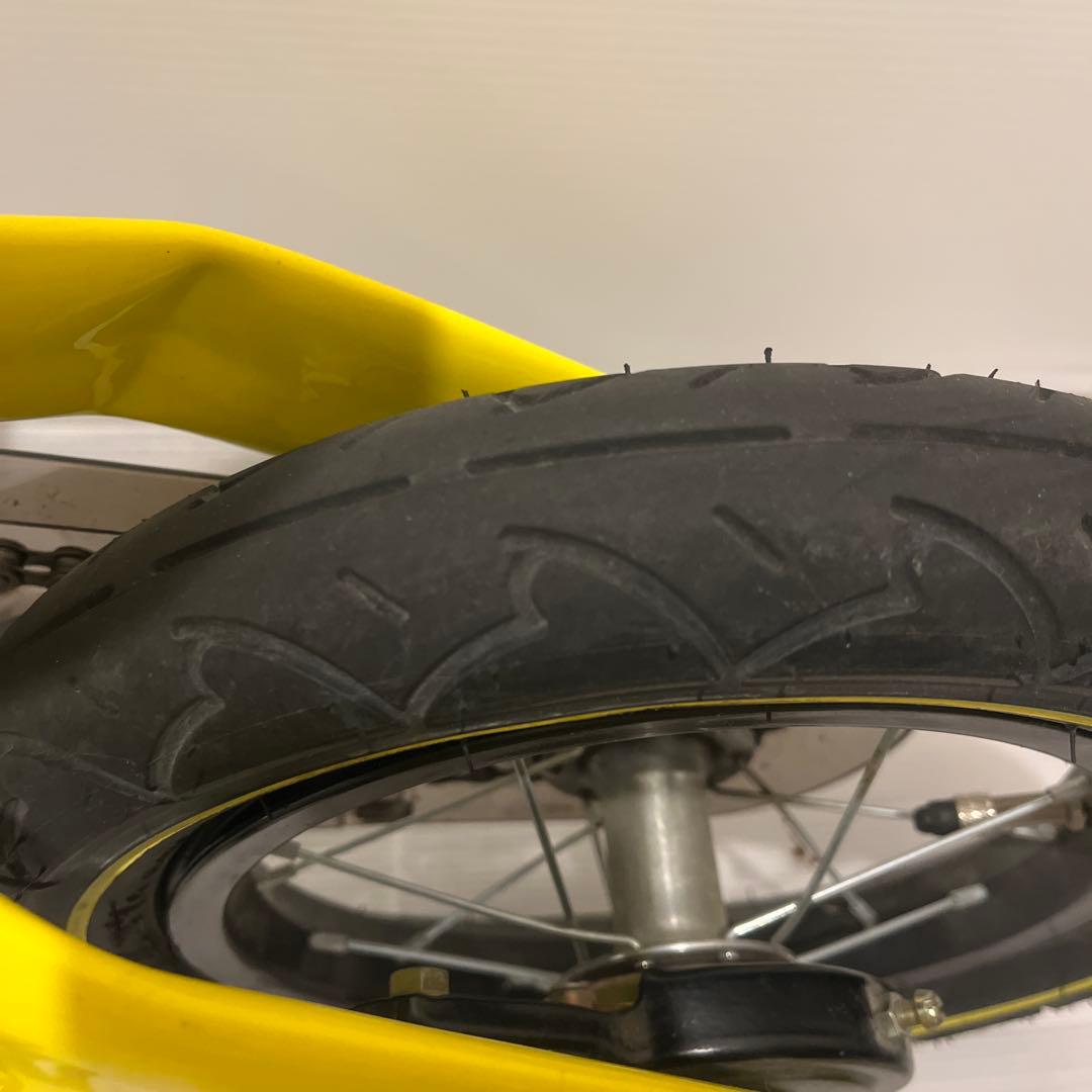 へんしんバイク（スタンド付き）幼児用自転車 12インチ　イエロー