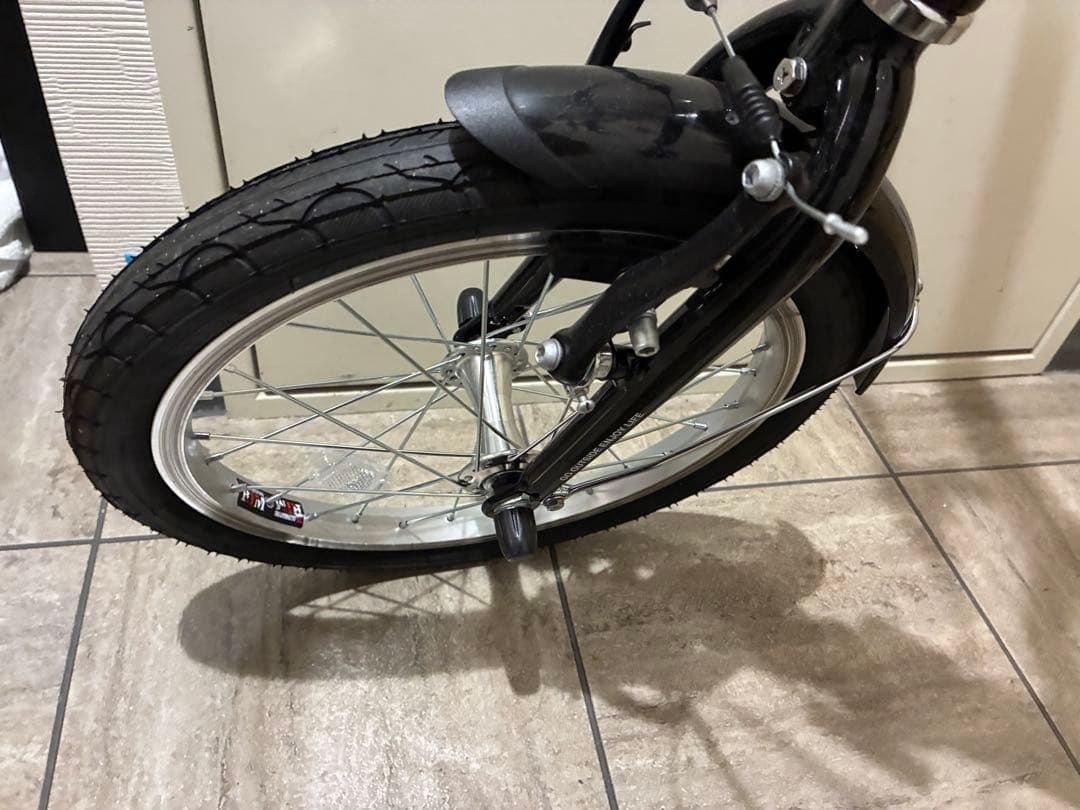 キャプテンスタッグ 折りたたみ自転車 アルミ 6段変速 16インチ