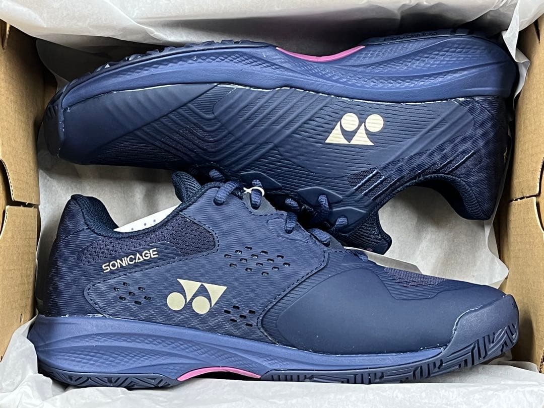 YONEX 26 テニスシューズ オールコート用 4Ewide 554 26.5
