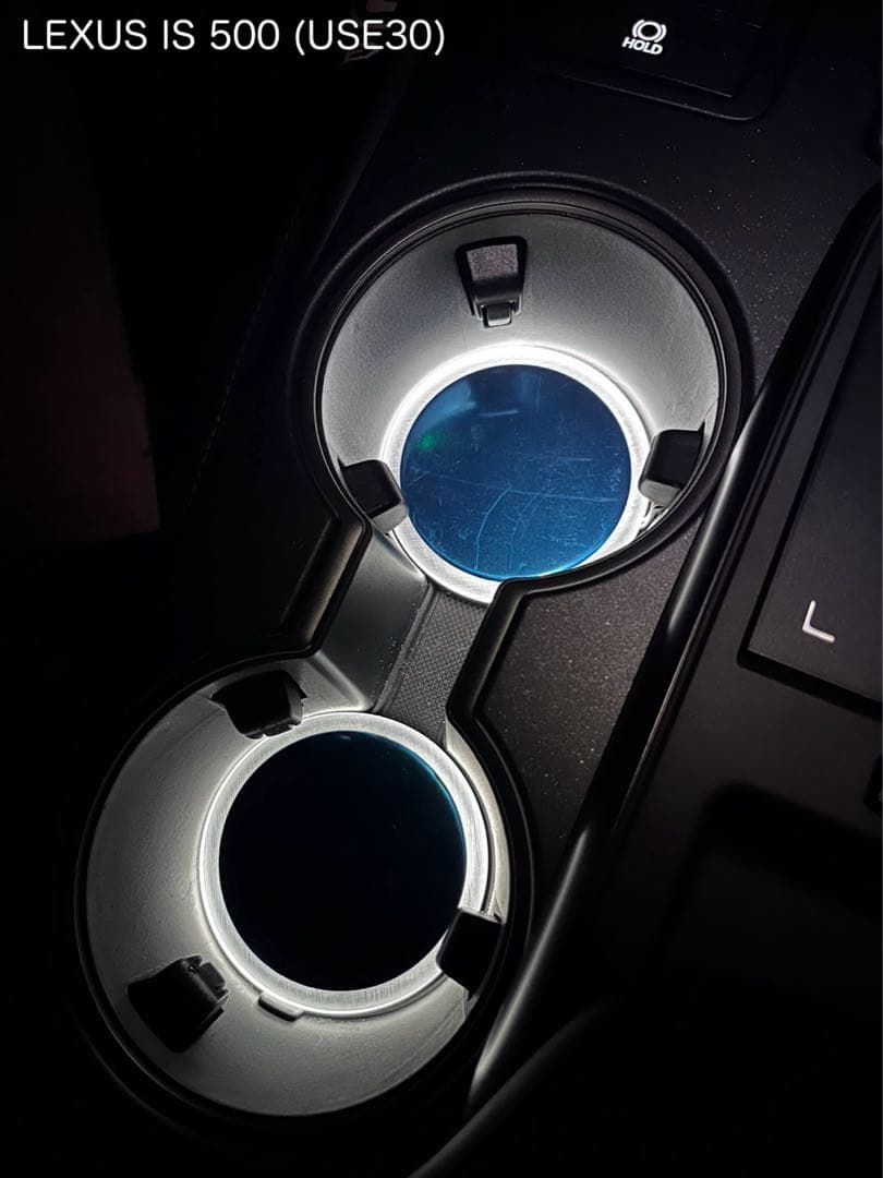 LEDカップホルダーイルミネーション スカイ 3セット分