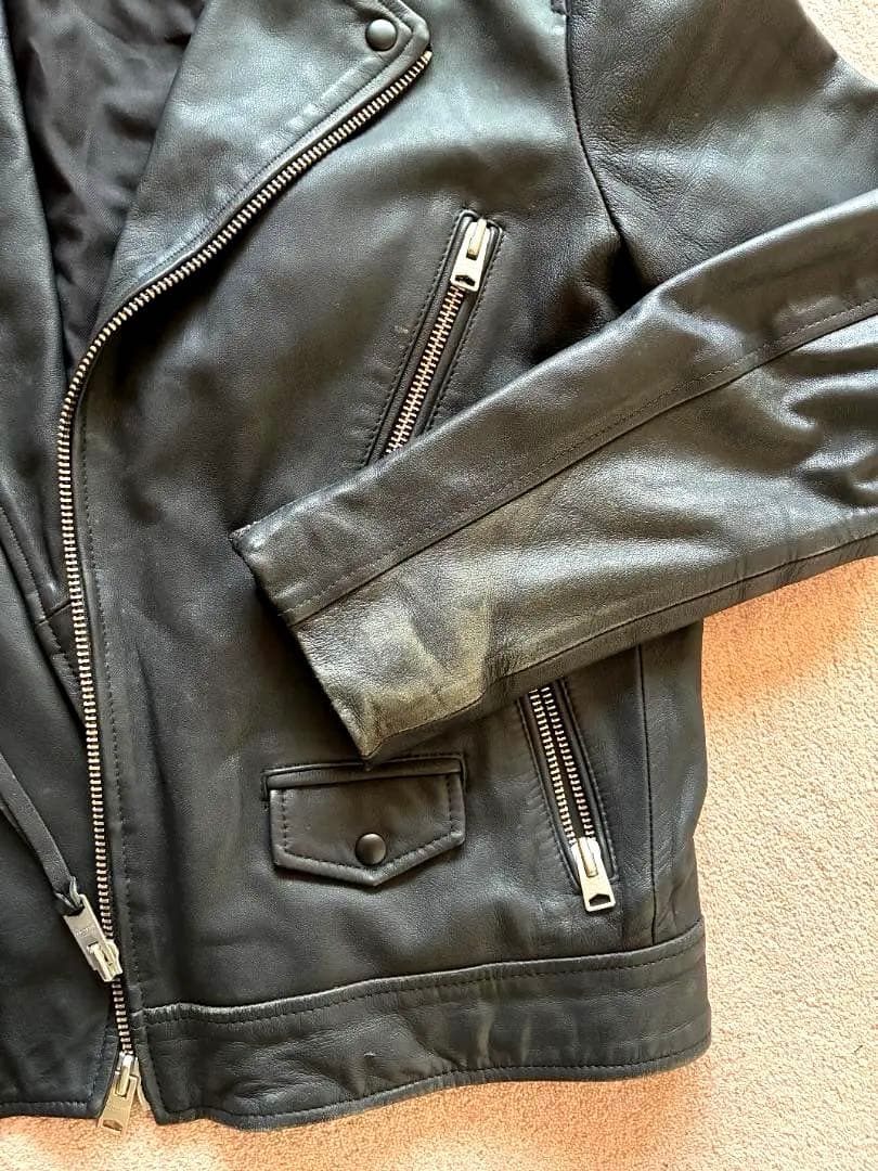 ALLSAINTS レザージャケット ライダース ブラック Mサイズ