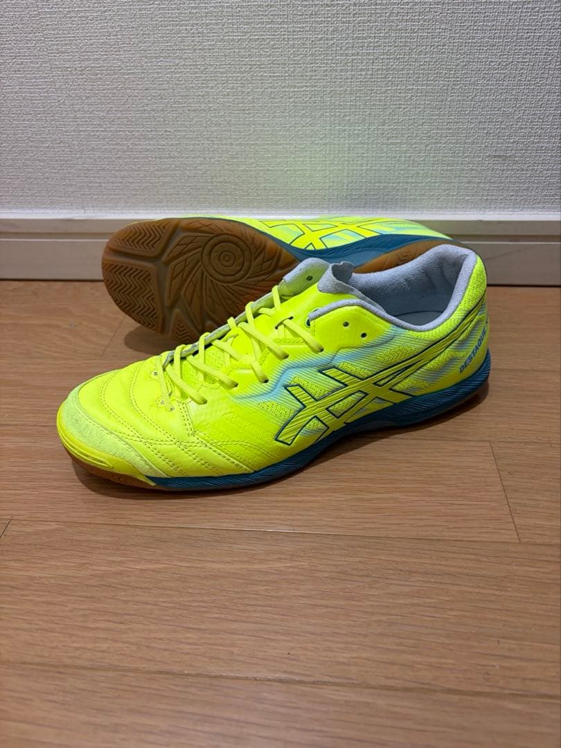 デスタッキ　インドア　26cm 蛍光イエロー