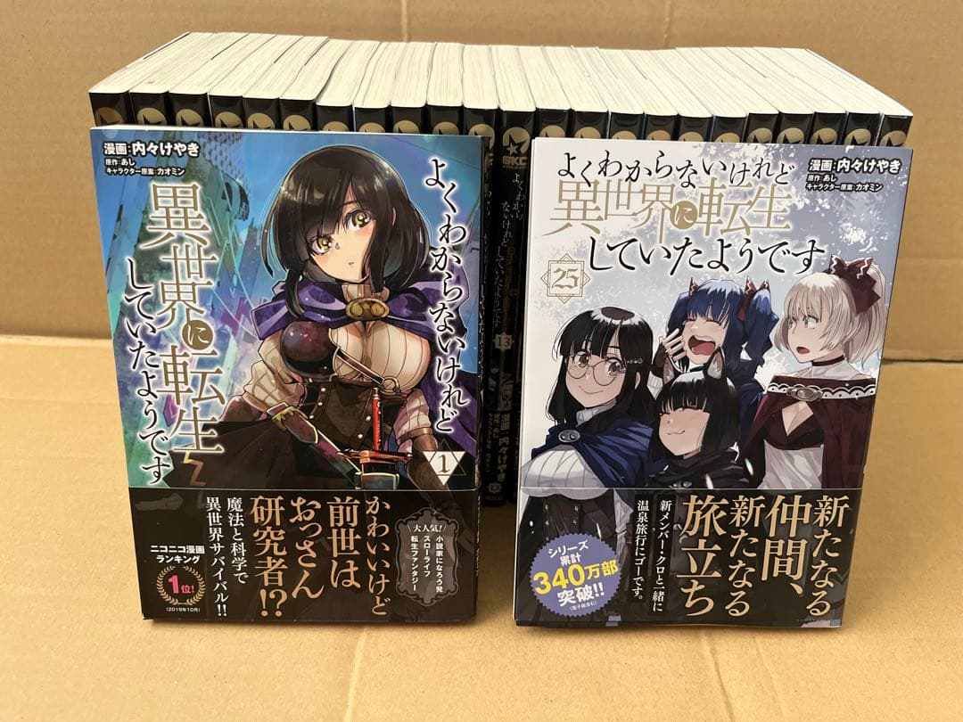 よくわからないけれど異世界に転生していたようです 1-25巻 セット