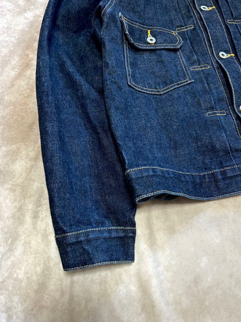 Schott 2nd デニムジャケット リジッド ハギ付き 限定品 大戦