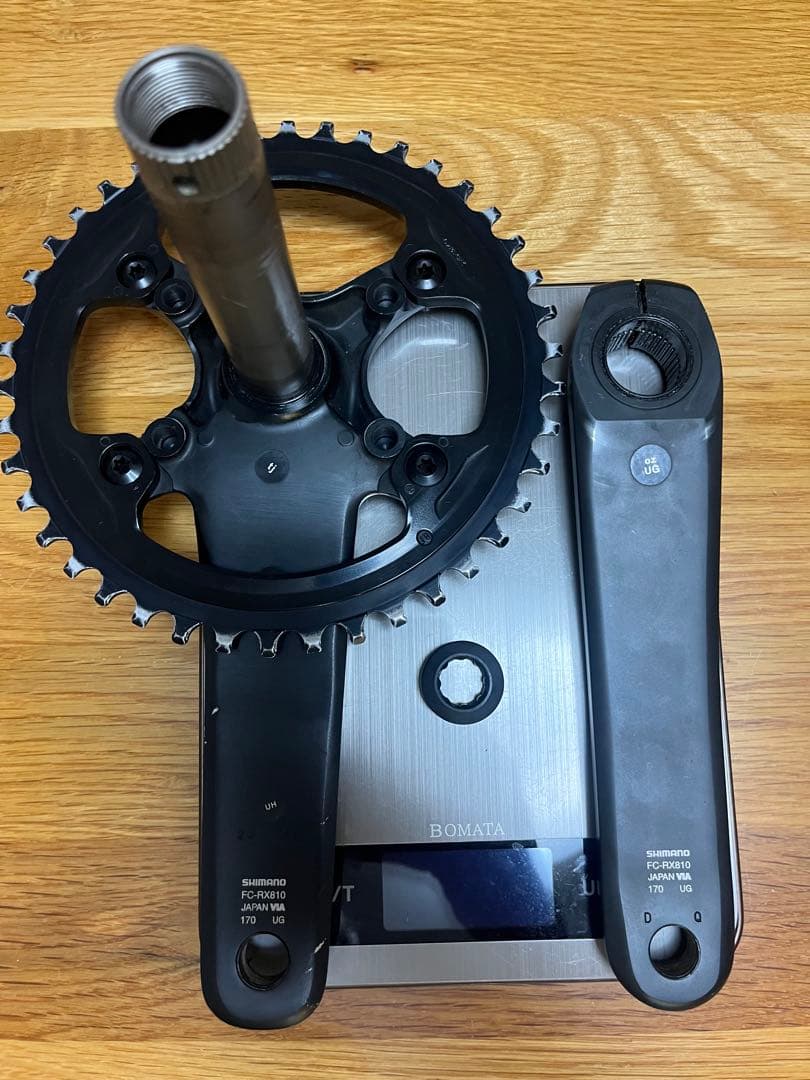 Shimano GRX FC-RX810 クランクセット ブラック