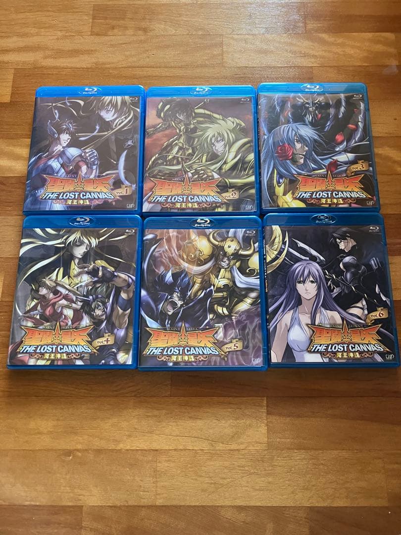 聖闘士星矢 THE LOST CANVAS Blu-ray 全12巻セット