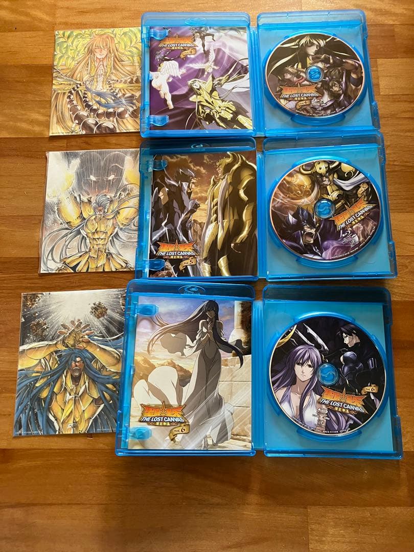 聖闘士星矢 THE LOST CANVAS Blu-ray 全12巻セット