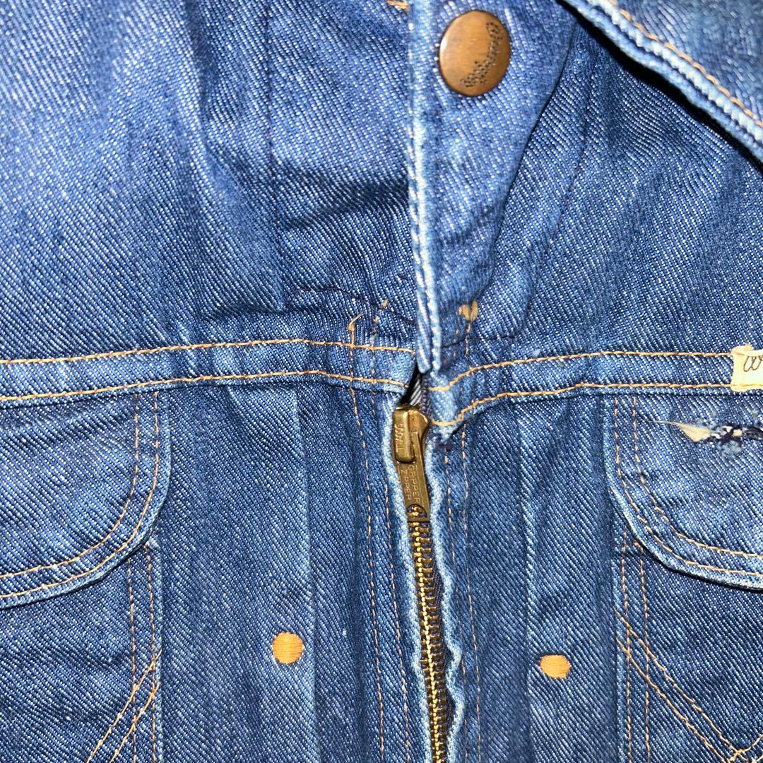 ジャケット・アウター 70s wrangler 24mjz denim jacket size 38