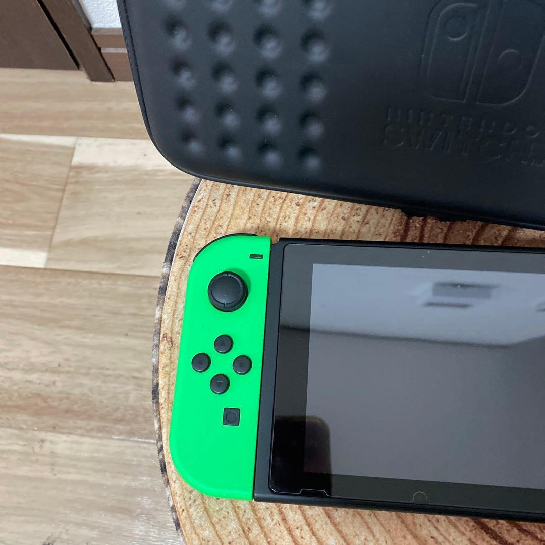 Nintendo Switch ニンテンドースイッチ本体GRN/PNK箱無し②