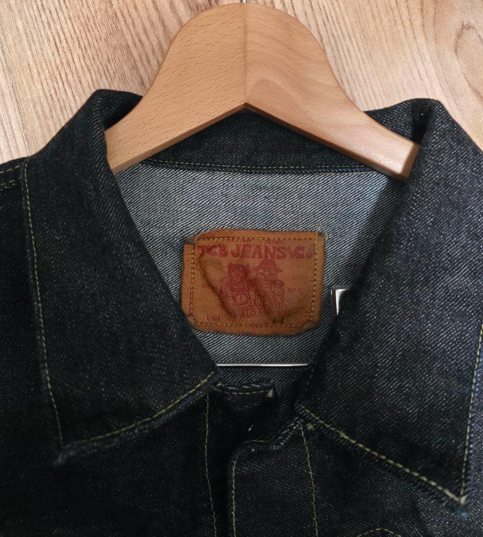 【大戦赤タブ】TCB Jeans S40's Jacket 14oz（44）