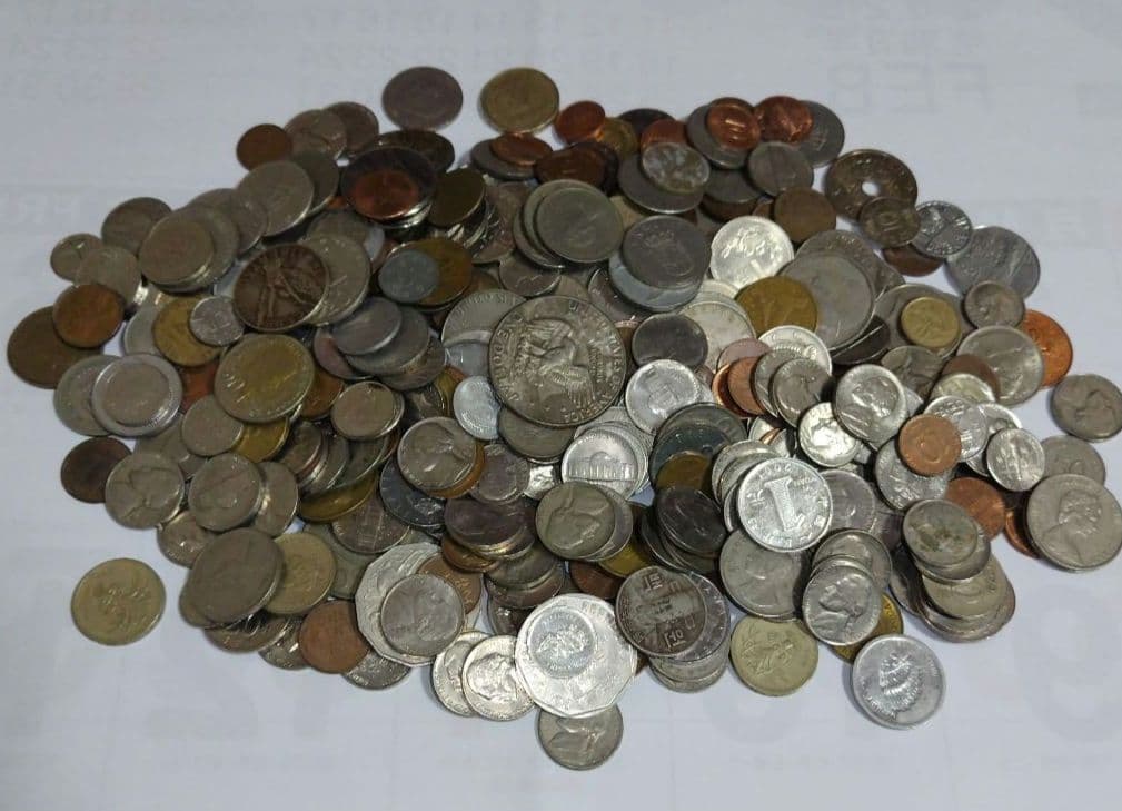 ５.４kg 外国まとめて素材用硬貨古銭貨幣大量