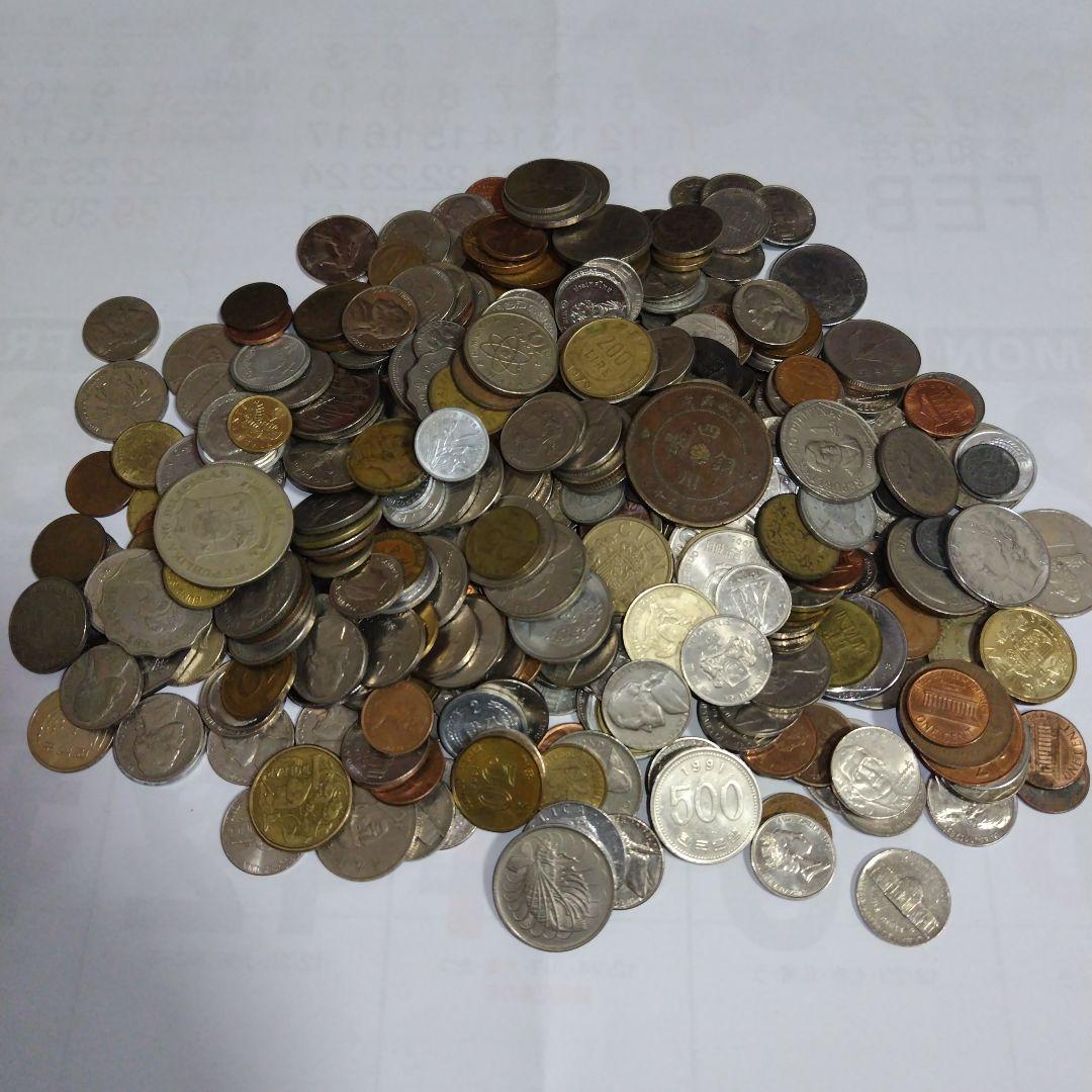 ５.４kg 外国まとめて素材用硬貨古銭貨幣大量