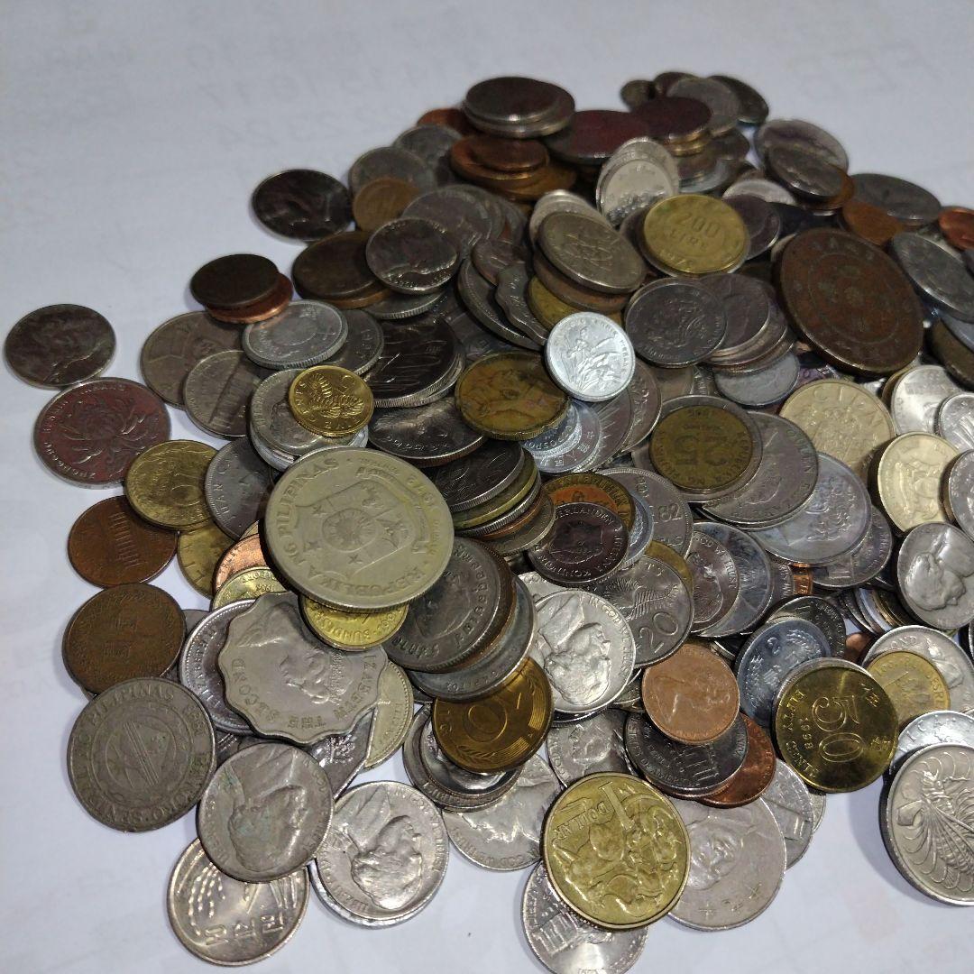 ５.４kg 外国まとめて素材用硬貨古銭貨幣大量