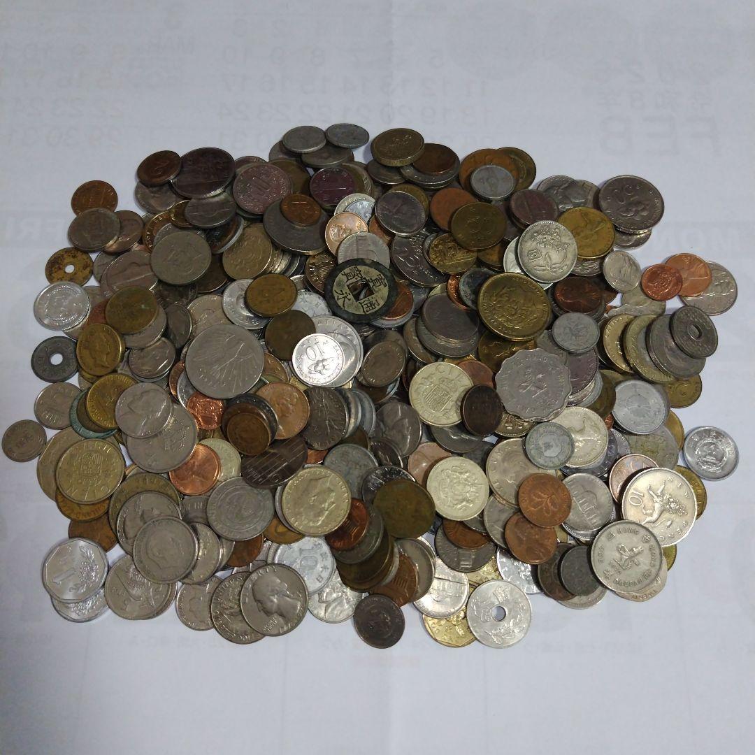 ５.４kg 外国まとめて素材用硬貨古銭貨幣大量