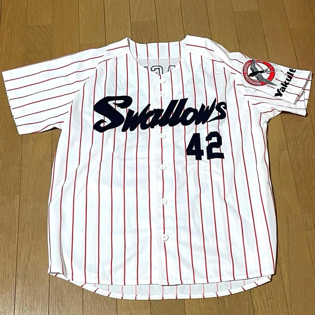 東京ヤクルトスワローズ 坂口智隆 ユニフォーム ホーム 42