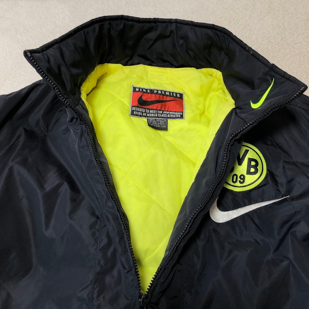 90s NIKE ヴィンテージ　ボルシアドルトムント　ナイロン　ジャケット
