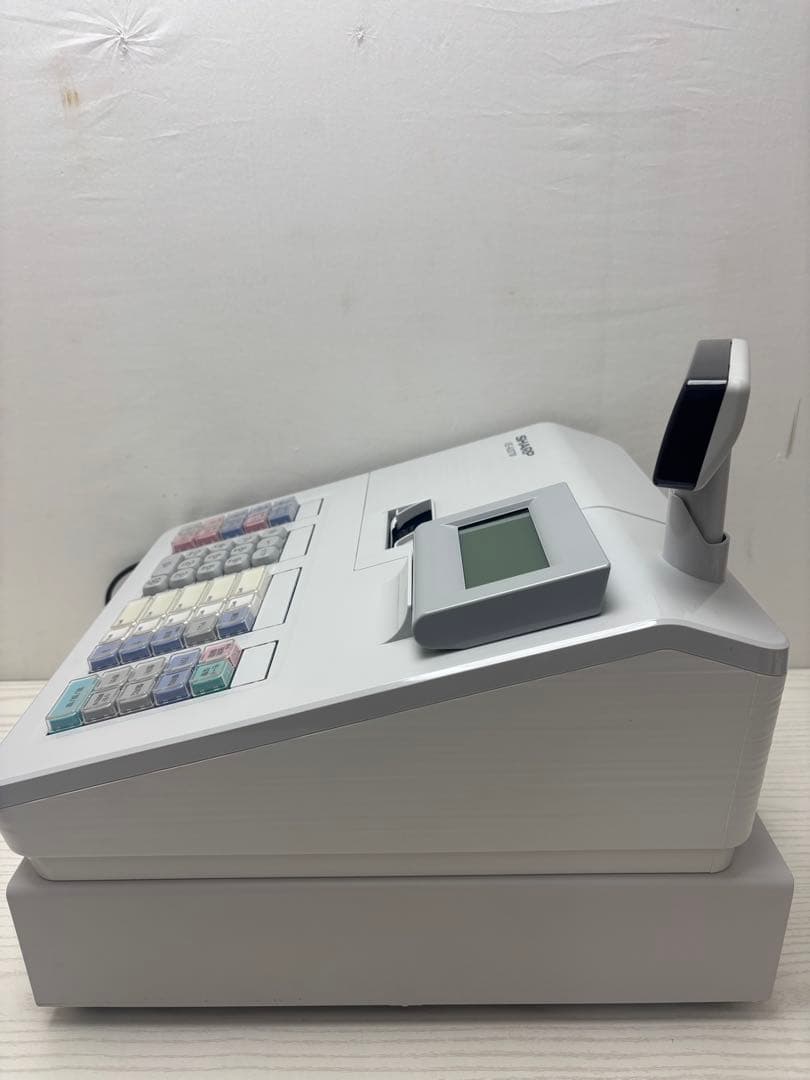 SHARP XE-A207W レジスター シルバー