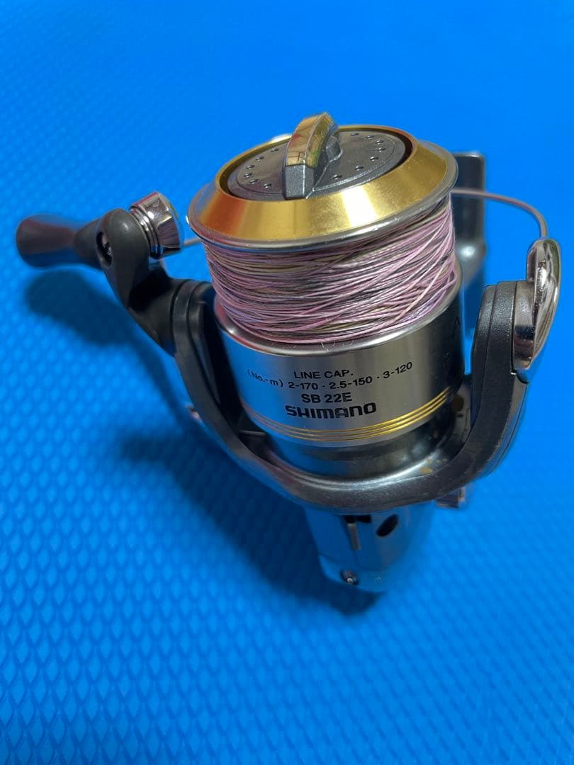 SHIMANO AERNOS XT 2500 スピニングリール ライン付き 中古