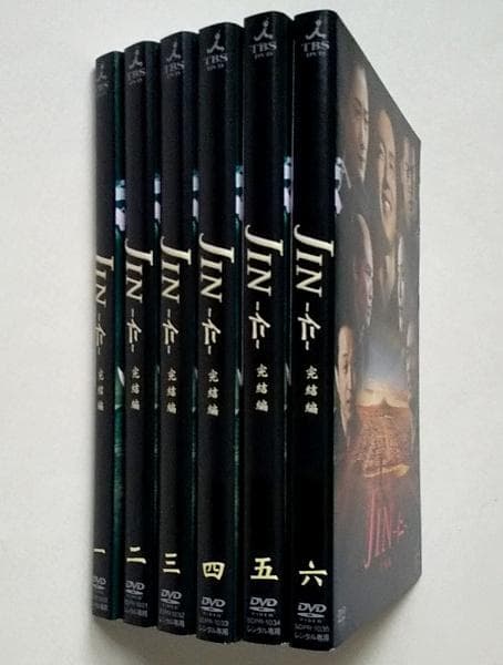 JIN 仁 全6巻 ＋ 完結編 全6巻 計12巻 レンタル落ちDVD 大沢たかお