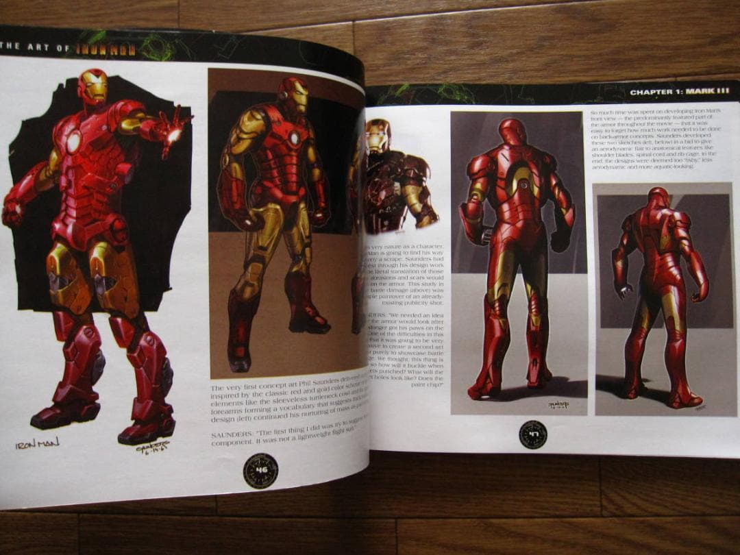 The Art of Iron Man　アイアンマン　Marvel
