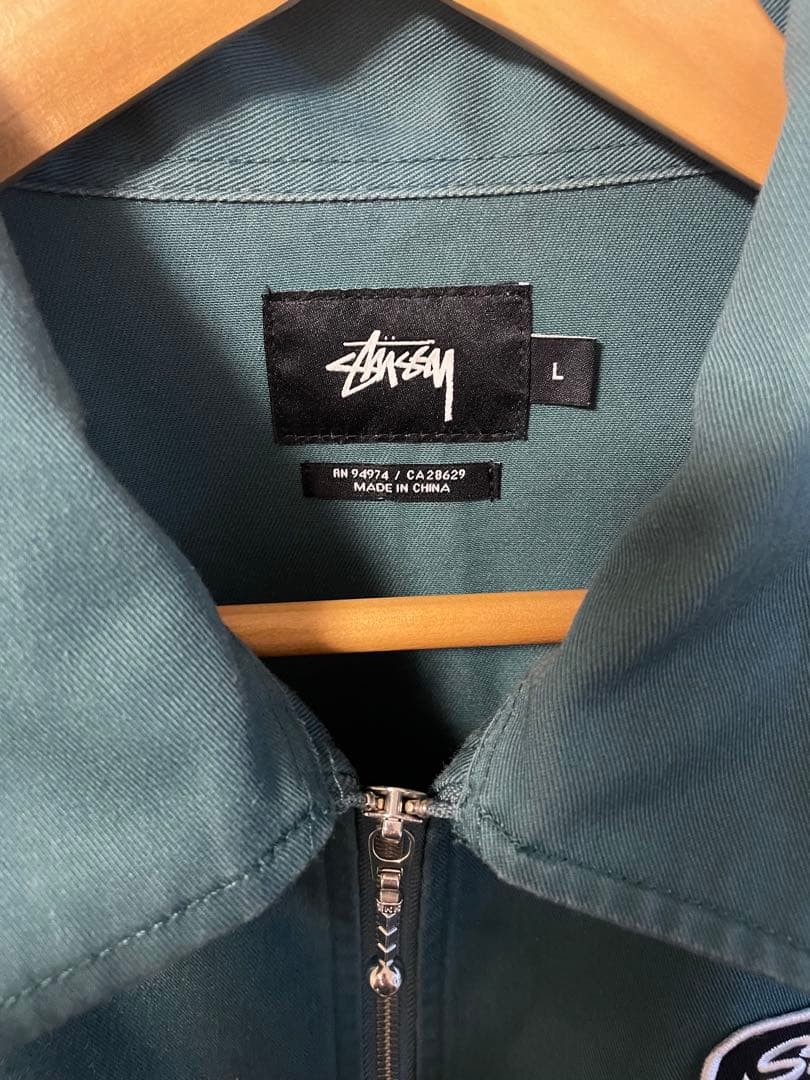 本*多様 Stüssy「Full Zip Work Shirt」　Lサイズジャケ