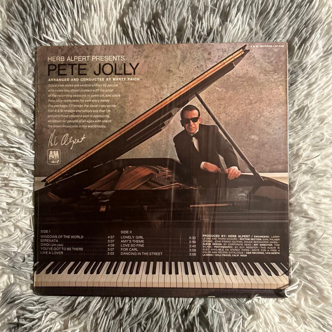 洋楽 Herb Alpert Presents Pete Jolly US
