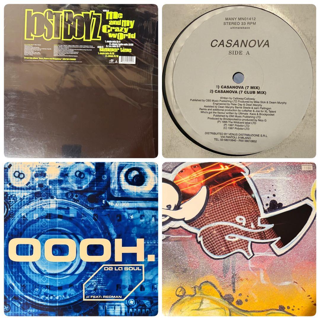 90年代クラシックHIPHOP レコード 40枚　送料込み