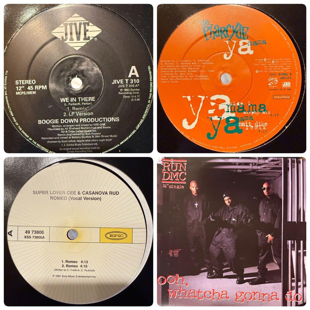 90年代クラシックHIPHOP レコード 40枚　送料込み