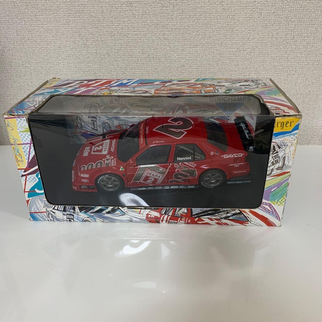 MINICHAMPS 1/18アルファロメオ155 V6 DTM Nannini