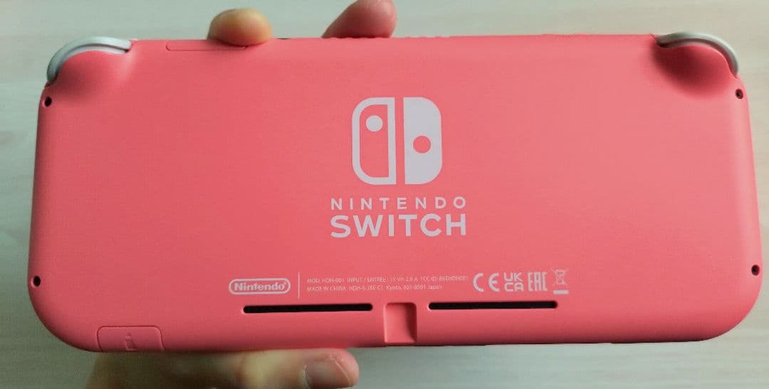 Switch Lite 　コーラルピンク　充電器　セット売り