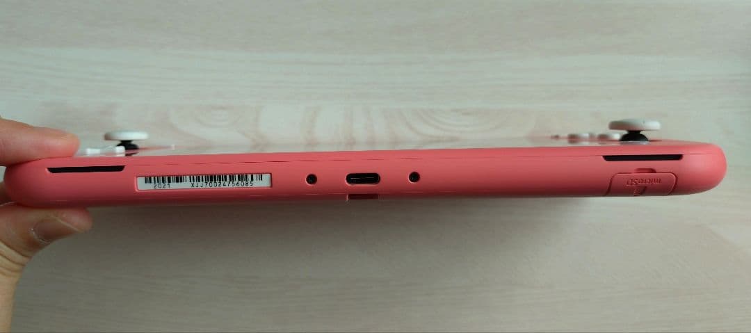 Switch Lite 　コーラルピンク　充電器　セット売り