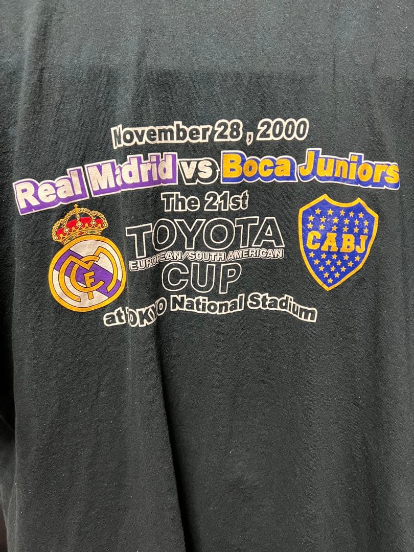 トヨタカップ 2000 Tシャツ レアル・マドリード vs ボカ・ジュニアーズ