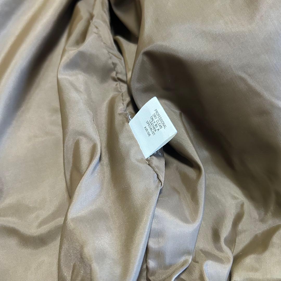 90s L.L.Bean A-2型 レザージャケット USA製 ブラウン 本革